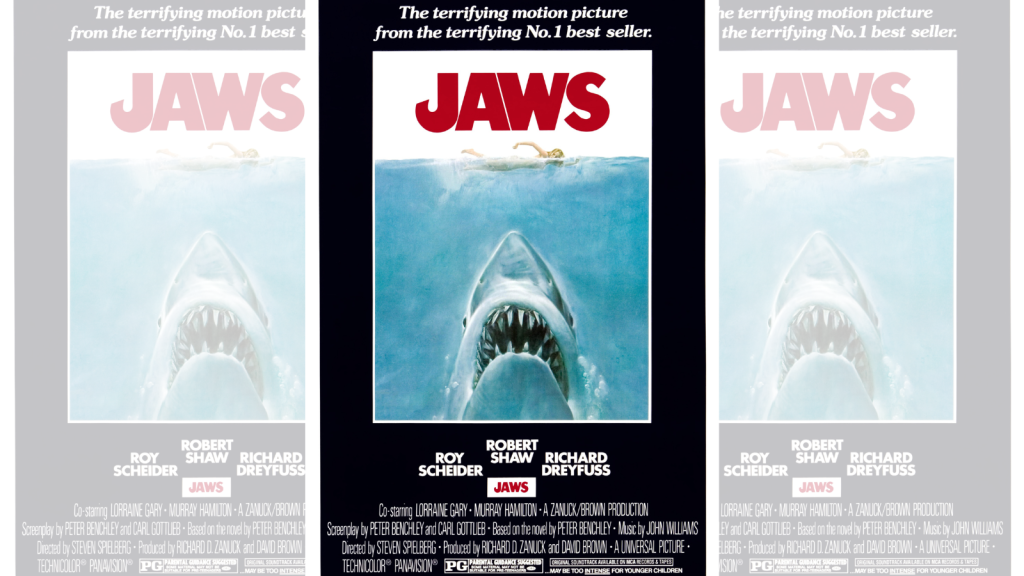 jaws movie poster
