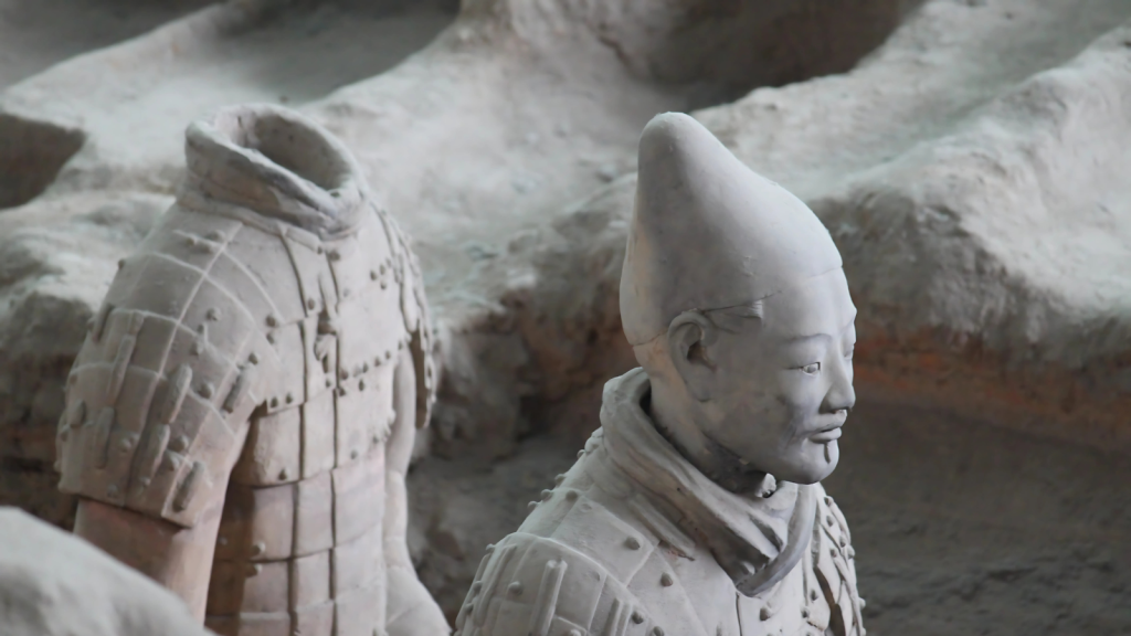 Headless terracotta army