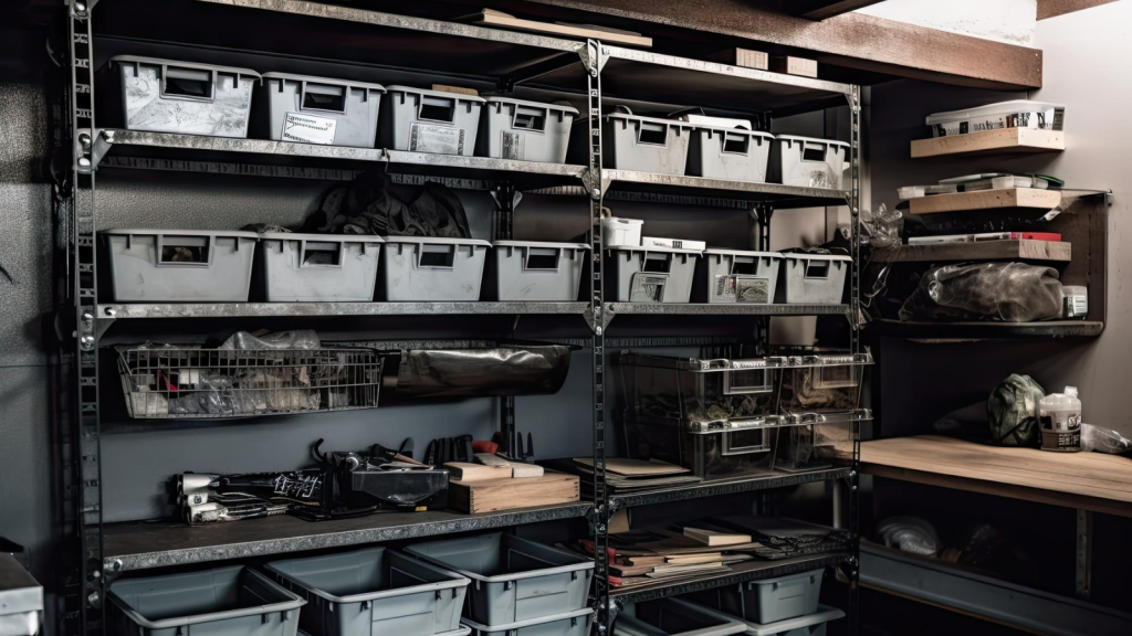 garage shelf dividers