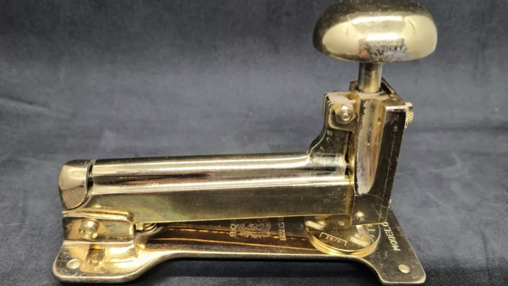 Gold-Plated Stapler