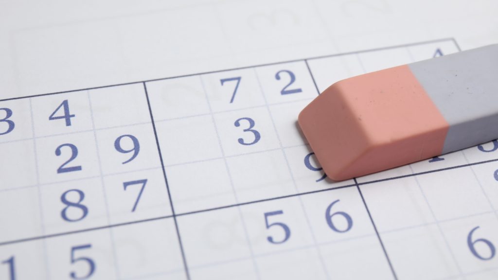 sudoku eraser