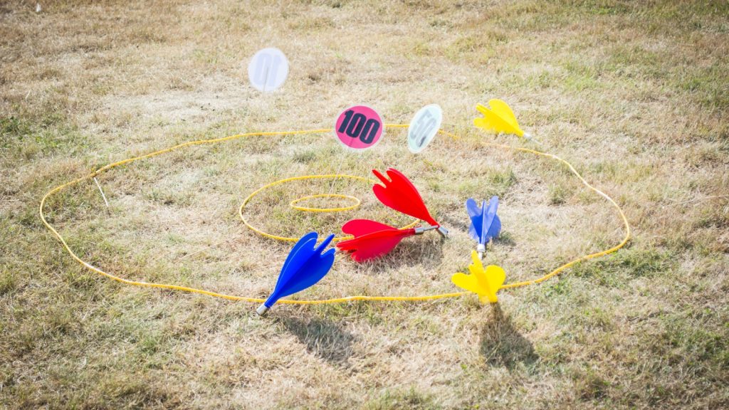 lawn darts (jarts)