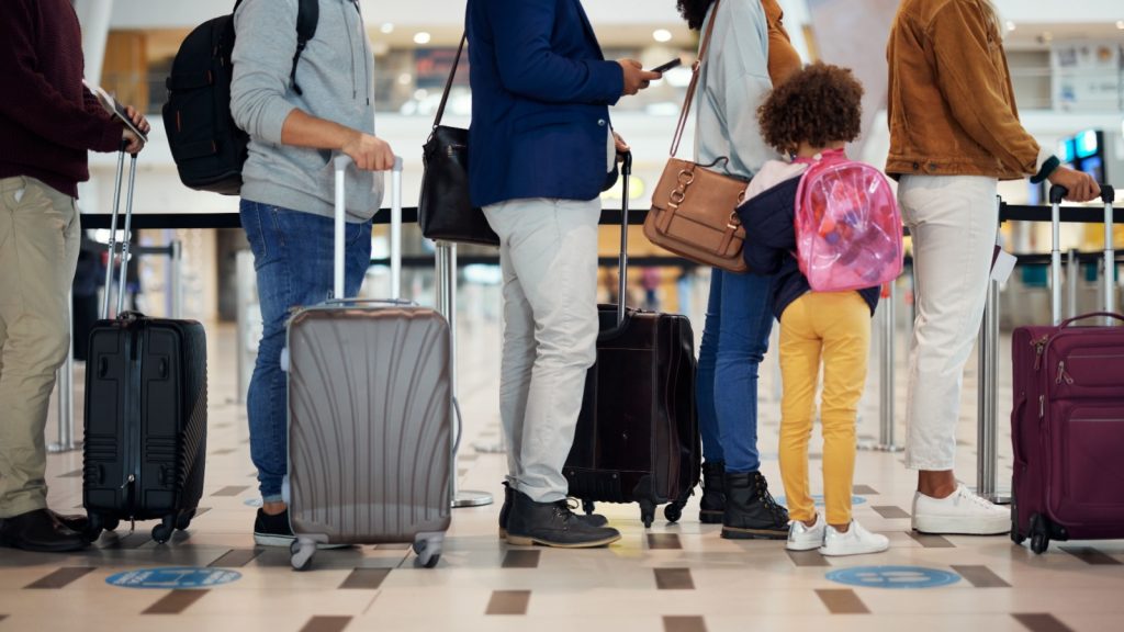 airport queue