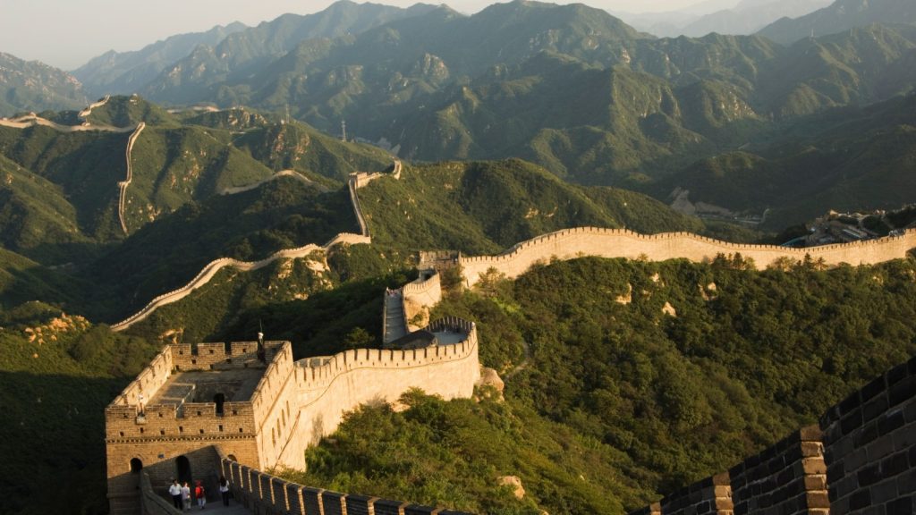 Great wall of china at badaling