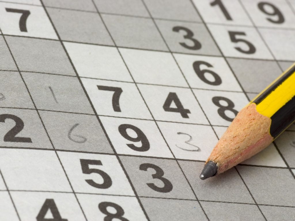 Sudoku with pencil