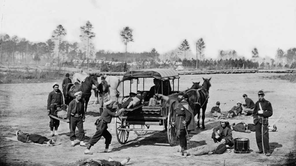 American civil war ambulance
