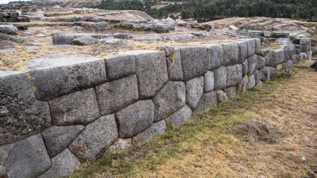 massive boulders of Sacsayhuaman Walls