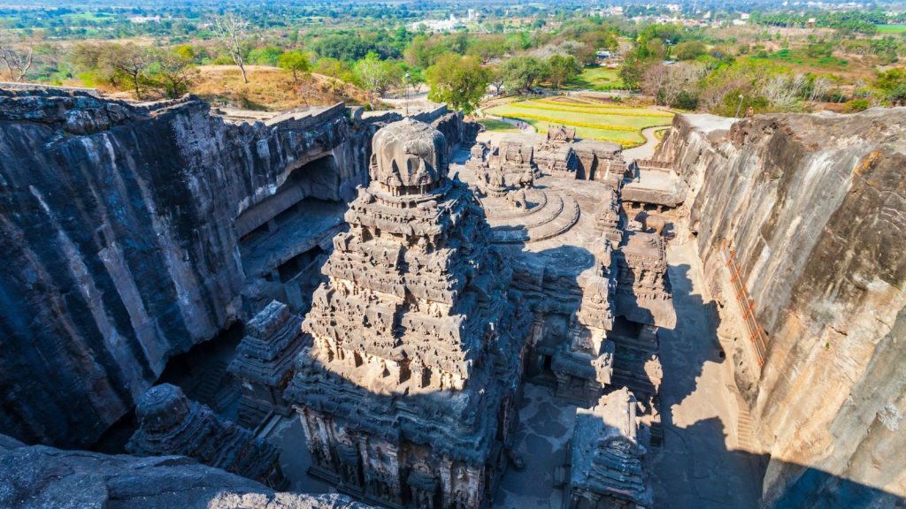 Kailas temple in Ellora caves