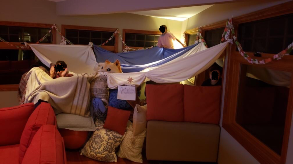 blanket fort