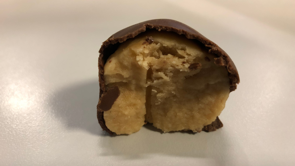 chocolate covered peanut butter ball