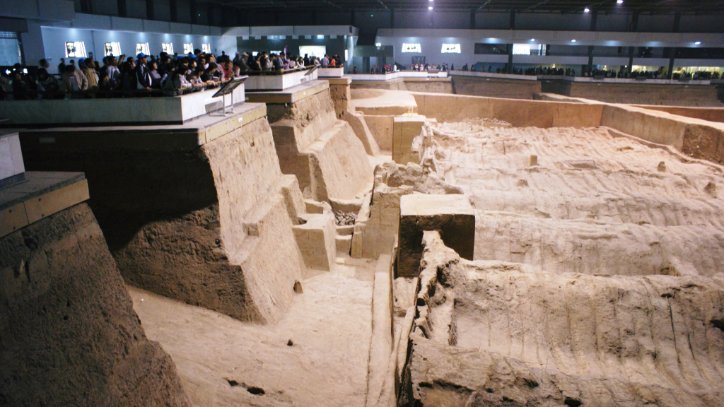 terracotta army pits
