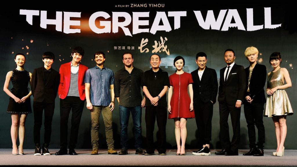 casts of the great wall movie