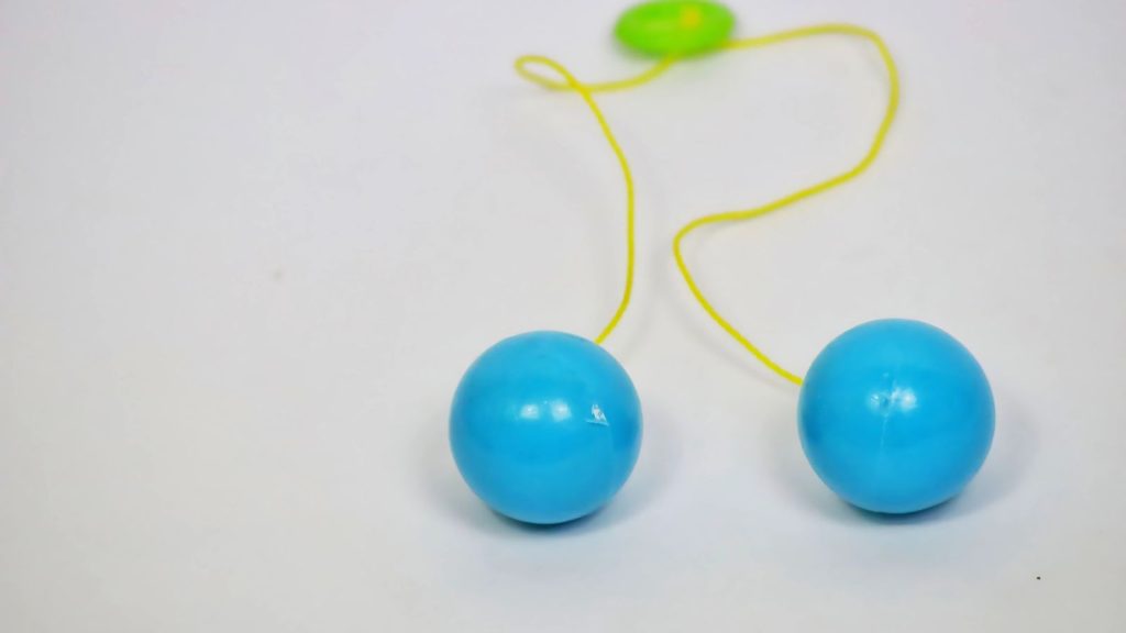 blue clackers