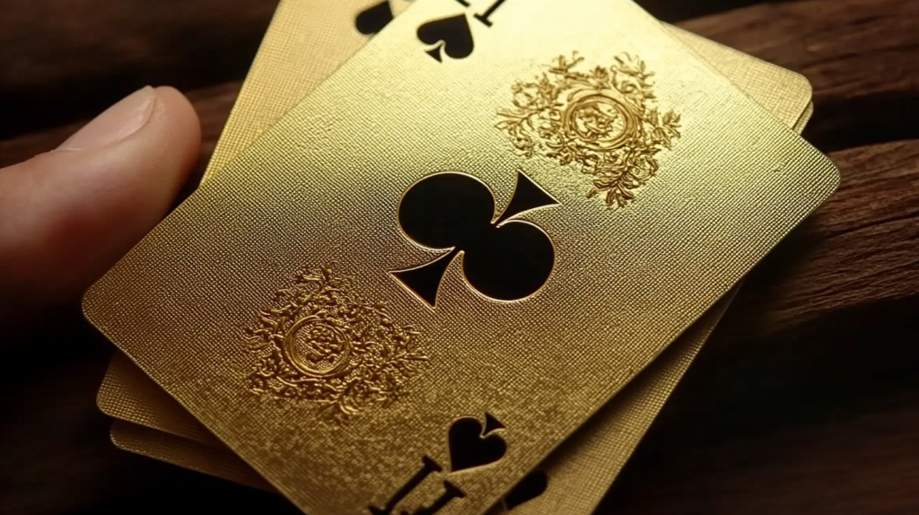 Gold-Plated Playing Cards